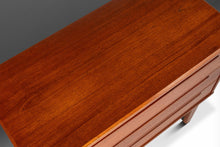 Load image into Gallery viewer, Danish Modern Three-Drawer Dresser in Teak by Nils Jonsson for Torring Møbelfabrik Produced by HJN Mobler, Denmark, c. 1960's-ABT Modern
