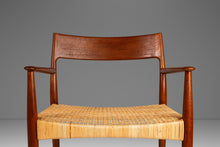 Load image into Gallery viewer, Early Danish Modern Arm Chair by Enjar Larsen &amp; Aksel Bender Madsen for Willy Beck, Denmark, c. 1950&#39;s-ABT Modern
