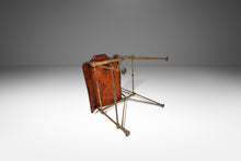 Load image into Gallery viewer, Early Patinaed Wrought Iron and Leather Armchair Lounge Chair / Armchair Attributed to Ilana Goor, Israel, c. 1960&#39;s-ABT Modern
