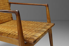 Load image into Gallery viewer, Early Set of Two ( 2 ) Finn Juhl Model SW96 Lounge Chairs in Teak, Oak, and Caning for Søren Willadsen, Denmark, c. 1950s-ABT Modern
