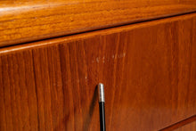 Load image into Gallery viewer, Elegant Mid-Century Danish Modern Cabinet / Sideboard / Credenza in Teak &amp; Brass by D-Scan, c. 1980's-ABT Modern
