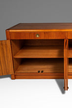 Load image into Gallery viewer, Elegant Mid-Century Danish Modern Cabinet / Sideboard / Credenza in Teak &amp; Brass by D-Scan, c. 1980's-ABT Modern
