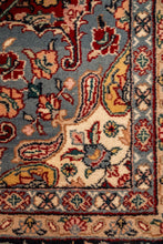 Load image into Gallery viewer, Expansive Authentic Vintage Handwoven Woolen Persian Kashan Rectangular Rug 9 Ft x 6 ft, c. 1950s-ABT Modern

