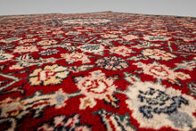 Load image into Gallery viewer, Expansive Authentic Vintage Handwoven Woolen Persian Kashan Rectangular Rug 9 Ft x 6 ft, c. 1950s-ABT Modern
