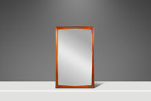 Load image into Gallery viewer, Expansive Mid-Century Modern Wall Hanging Mirror in Solid Walnut by Drexel, USA, c. 1960s-ABT Modern

