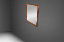 Load image into Gallery viewer, Expansive Mid-Century Modern Wall Hanging Mirror in Solid Walnut by Drexel, USA, c. 1960s-ABT Modern
