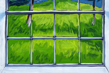 Load image into Gallery viewer, From the Window by James Mattinson, 30x40, Oil on Wood Canvas, 2022-ABT Modern
