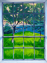 Load image into Gallery viewer, From the Window by James Mattinson, 30x40, Oil on Wood Canvas, 2022-ABT Modern
