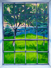 Load image into Gallery viewer, From the Window by James Mattison, 30x40, Oil on Wood Canvas, 2022-ABT Modern
