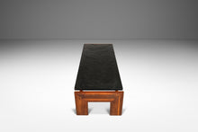 Load image into Gallery viewer, Heirloom Brutalist Mid-Century Modern Coffee Table in Solid Walnut &amp; Slate by Adrian Pearsall for Craft Associates, USA, c. 1960&#39;s-ABT Modern
