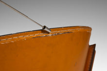 Load image into Gallery viewer, Italian Postmodern Modernist "Jocauro" Armchair by Arrben in Original Patinaed Leather, Italy, c. 1990s-ABT Modern
