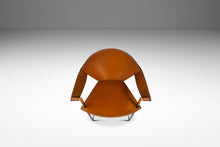 Load image into Gallery viewer, Italian Postmodern Modernist "Jocauro" Armchair by Arrben in Original Patinaed Leather, Italy, c. 1990s-ABT Modern
