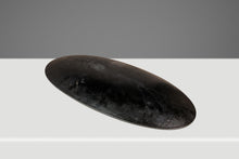 Load image into Gallery viewer, Japanese Mid-Century Modern Hand-Painted Glass Serving Dish Depicting Orchids w/ Protective Case by Mitsukoshi, Japan, c. 1960s-ABT Modern
