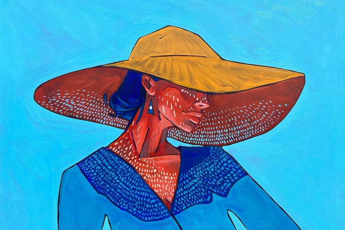 Juliet by James Mattinson, 20x28, Oil on Wood Canvas, 2022-ABT Modern