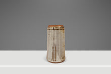 Load image into Gallery viewer, Large Mid-Century Japanese Modern Stoneware Studio Pottery Glazed Vase / Vessel, Japan, c. 1970s-ABT Modern
