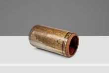 Load image into Gallery viewer, Large Mid-Century Japanese Modern Stoneware Studio Pottery Glazed Vase / Vessel, Japan, c. 1970s-ABT Modern
