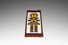 Load image into Gallery viewer, Meso-American Aztec Hand-Woven Tapestry Folk Art / Wall Art, Mexico, c. 1970's
