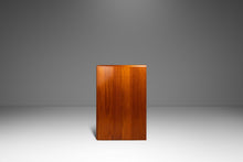 Load image into Gallery viewer, Mid-Century Danish Modern 2-Piece Cabinet / Sideboard / Credenza w/ Topper in Teak, Glass &amp; Brass by D-Scan, c. 1980's-ABT Modern
