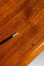 Load image into Gallery viewer, Mid-Century Danish Modern 2-Piece Cabinet / Sideboard / Credenza w/ Topper in Teak, Glass &amp; Brass by D-Scan, c. 1980's-ABT Modern
