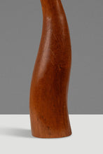 Load image into Gallery viewer, Mid-Century Danish Modern Abstract Hand-Carved Sculpture Depicting Mother Mary in Solid Teak, USA, c. 1960s-ABT Modern
