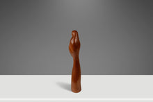 Load image into Gallery viewer, Mid-Century Danish Modern Abstract Hand-Carved Sculpture Depicting Mother Mary in Solid Teak, USA, c. 1960s-ABT Modern
