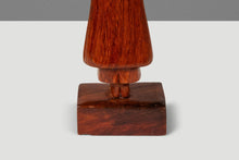 Load image into Gallery viewer, Mid-Century Danish Modern Asian Figurine Sculpture Hand-Carved from Solid Teak, Thailand, c. 1960s-ABT Modern
