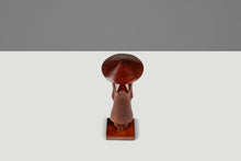 Load image into Gallery viewer, Mid-Century Danish Modern Asian Figurine Sculpture Hand-Carved from Solid Teak, Thailand, c. 1960s-ABT Modern
