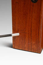 Load image into Gallery viewer, Mid-Century Danish Modern Coffee Table after Afra &amp; Tobia Scarpa for Cassina in Teak Wood w/ Smoked Glass, c. 1970s-ABT Modern
