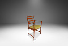 Load image into Gallery viewer, Mid-Century Danish Modern Contoured Ladder Back Armchair in Teak by Torbjørn Afdal for Vamo, Denmark, c. 1960s-ABT Modern
