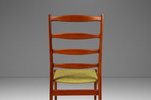 Load image into Gallery viewer, Mid-Century Danish Modern Contoured Ladderback Side / Desk Chair in Teak by Torbjorn Afdal for Vamo, Denmark, c. 1960s-ABT Modern
