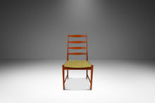 Load image into Gallery viewer, Mid-Century Danish Modern Contoured Ladderback Side / Desk Chair in Teak by Torbjorn Afdal for Vamo, Denmark, c. 1960s-ABT Modern
