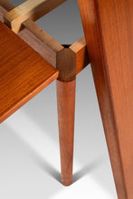 Load image into Gallery viewer, Mid-Century Danish Modern Expansion Dining Table in Teak w/ Stow in Table Leaves by Henning Kjaernulf for Vejle Stole , Denmark, c. 1960s-ABT Modern
