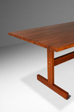 Load image into Gallery viewer, Mid-Century Danish Modern Minimalist Butcher Block Dining Table / Work Desk in Solid Oak, Denmark, c. 1960s-ABT Modern
