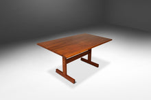 Load image into Gallery viewer, Mid-Century Danish Modern Minimalist Butcher Block Dining Table / Work Desk in Solid Oak, Denmark, c. 1960s-ABT Modern
