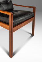 Load image into Gallery viewer, Mid-Century Danish Modern Model 806 Lounge Chair in Rosewood &amp; Leather by Fredrik Kayser for Vatne Møbler, Norway, c. 1960s-ABT Modern
