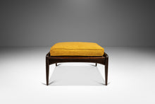 Load image into Gallery viewer, Mid-Century Danish Modern Ottoman / Footstool in Beech &amp; Bouclé by Ib Kofod Larsen for Selig, Denmark, c. 1960&#39;s-ABT Modern
