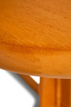 Load image into Gallery viewer, Mid-Century Danish Modern Petite Pedestal Coffee Table in White Oak by Dyrlund, Denmark, c. 1960s-ABT Modern
