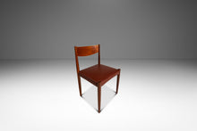 Load image into Gallery viewer, Mid-Century Danish Modern Side / Dining Chair in Teak &amp; Leather by Poul Volther for Frem Røjle, Denmark, c. 1970s-ABT Modern
