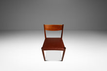 Load image into Gallery viewer, Mid-Century Danish Modern Side / Dining Chair in Teak &amp; Leather by Poul Volther for Frem Røjle, Denmark, c. 1970s-ABT Modern
