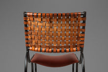 Load image into Gallery viewer, Mid-Century Italian Modern Brutalist Industrial Tubular Rocking Chair in Leather &amp; Metal in the Manner of Thonet, USA, c. 1960s-ABT Modern
