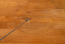 Load image into Gallery viewer, Mid-Century Modern 21 Bottle Wine Rack in Leather &amp; Wrought Iron w/ Butcher Block Top by Arthur Umanoff, USA, c. 1960s-ABT Modern
