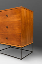 Load image into Gallery viewer, Mid-Century Modern 3-Drawer Dresser / Cabinet in Maple w/ Iron Base by Paul McCobb for Planner Group by Winchedon, USA, c. 1950s-ABT Modern
