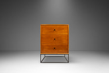 Load image into Gallery viewer, Mid-Century Modern 3-Drawer Dresser / Cabinet in Maple w/ Iron Base by Paul McCobb for Planner Group by Winchedon, USA, c. 1950s-ABT Modern
