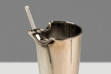 Load image into Gallery viewer, Mid-Century Modern 7-Pc Martini Cocktail Decanter Pitcher &amp; Glasses Set w/ Silver Fade by Dorothy Thorpe, USA, c. 1960s-ABT Modern
