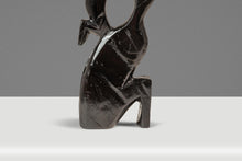 Load image into Gallery viewer, Mid-Century Modern Abstract Mother &amp; Child Humanoid Sculpture Carved from Solid Mahogany, West Africa, c. 1970&#39;s-ABT Modern
