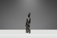 Load image into Gallery viewer, Mid-Century Modern Abstract Mother &amp; Child Humanoid Sculpture Carved from Solid Mahogany, West Africa, c. 1970&#39;s-ABT Modern
