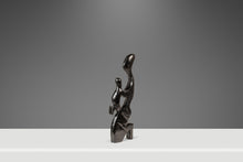 Load image into Gallery viewer, Mid-Century Modern Abstract Mother &amp; Child Humanoid Sculpture Carved from Solid Mahogany, West Africa, c. 1970&#39;s-ABT Modern
