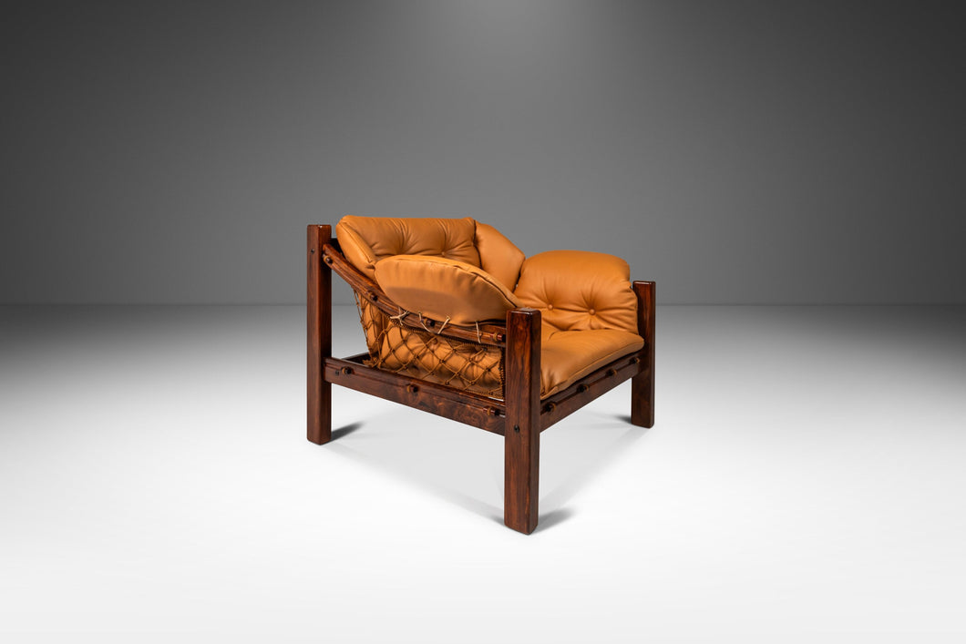 Mid-Century Modern 'Amazonas' Lounge Chair in Rosewood by Jean Gillon for Italma, Brazil, c. 1970s-ABT Modern