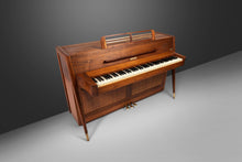 Load image into Gallery viewer, Mid Century Modern Baldwin Acrosonic Piano in Walnut and Caning, USA, c. 1970&#39;s-ABT Modern
