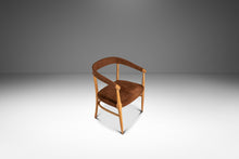 Load image into Gallery viewer, Mid-Century Modern Bentwood Lounge Chair / Armchair in Suede &amp; Maple in the Manner of Lawrence Peabody / Thonet, USA, c. 1950s-ABT Modern
